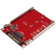 M.2ドライブ - U.2 (SFF-8639) アダプタ M.2 PCIe NVMe SSD対応 U2M2E125