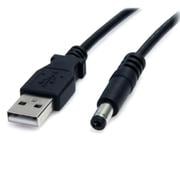 USB2TYPEM [USB - 5V DC電源供給ケーブル 91cm DCプラグ（外形5.5mm/内径2.1mm）]