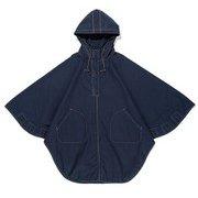 ファイアープルーフ 焚き火 ポンチョ FP BONFIRE PONCHO OCW-2002N NAVY [アウトドア ポンチョ メンズ]