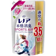レノア 本格消臭 スポーツエアー リフレッシュエアリーフローラルの香り 詰替 超特大 1390ml [柔軟剤]
