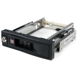 5インチベイ内蔵型ハードディスク用リムーバルケース トレイ不要 3.5インチHDD専用モバイルラック HSB100SATBK