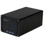 2x 2.5インチSATA SSD/HDDドライブ外付けケース USB 3.1Gen 2（10 Gbps）準拠 S252BU313R