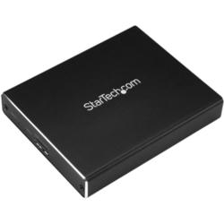M.2 SATA SSD対応デュアルスロットアダプタケース USB 3.1（10Gbps）準拠 RAID対応 SM22BU31C3R