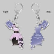 アイドルマスター ミリオンライブ！ 衣装アクリルキーホルダー メイクアップ・ファビュラス! Ver. 豊川風花 [キャラクターグッズ]