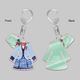 アイドルマスター ミリオンライブ！ 衣装アクリルキーホルダー プリティブループライド Ver. 田中琴葉 [キャラクターグッズ]
