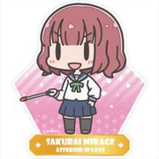 恋する小惑星 耐水耐久ステッカー 桜井美景 [キャラクターグッズ]