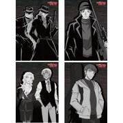 名探偵コナン 静電ピタッとポスター 4枚入り D [キャラクターグッズ]