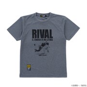 G992-730 C.GRY M [キャプテン翼コラボ ドライシャツ<RIVAL>]