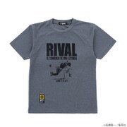 G992-730 C.GRY L [キャプテン翼コラボ ドライシャツ<RIVAL>]