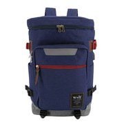 407-067Y NEVY [ボックスリュックUSB 約20L ネイビー]
