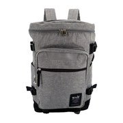407-067Y DK.GREY [ボックスリュックUSB 約20L ダークグレー]