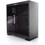 強化ガラス製サイドパネル採用 ミドルタワーPCケース IW-CF06B 303-Black