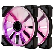 アドレサブルRGB LED搭載 140mmケースファン 2コパック AC140FAN-2PK