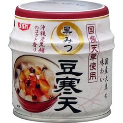 国産天草使用 黒みつ豆寒天 230g