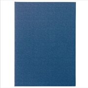 販促・記念品 証書ファイル 高級布張風 A 紺