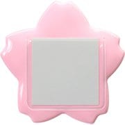 販促・記念品 さくら型幼稚園名札 ピンク