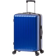 拡張ファスナーキャリー 63L/74L（拡張時） 旅行日数目安：3～4泊 TSAロック搭載 ロイヤルブルー ALI-9327-24W