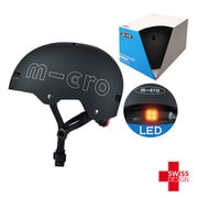 AC2097BX [子供用ヘルメットLED ブラック 外箱付き L 58～61cm]