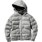 ASO-925W LIGHTGRAY-XL-DOWN [ハイネックダウンジャケット]
