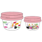 キャラクターグッズ MMLC3755 2Pラウンドコンテナ MOOMIN らくがき