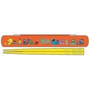 キャラクターグッズ SELC379 箸&箸ケース セサミストリート なかまたち