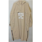 K171911 [レインウェア ANORAK LONG RAIN PARKA SIDE ZIP BEIGE アノラックロングレインパーカー サイドジップ ベージュ K171911]