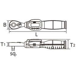 ヨドバシ.com - 京都機械工具 KTC GEKR030-R2A [6.3sq.デジラチェ Type