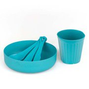 デルタライトソロセット ST84063 パシフィックブルー [アウトドア 食器セット]