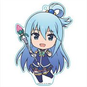 映画 この素晴らしい世界に祝福を！紅伝説 ぷにこれ！キーホルダー アクア [キャラクターグッズ]