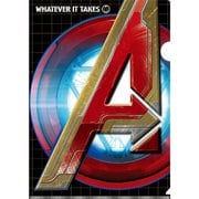 MARVEL アベンジャーズ/エンドゲーム INFINITY SAGA IG-3287 クリアファイル&ステッカーセット アイアンマン [キャラクターグッズ]