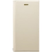 LPI9PRIIV2 [iPhone SE（第2世代） 4.7インチ用 薄型PUレザーフラップケース PRIME アイボリー]