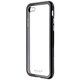 LPI9PLGCBK2 [iPhone SE（第2世代） 4.7インチ用 ガラスハイブリッドケース PALLET GLASS クリアブラック]