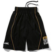 SJP200610 [ジュニア プラクティスパンツ トゥルーパイピング ブラック 140cm]