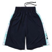 SJP200630 [ジュニア プラクティスパンツ ウォーターマーブル ネイビー/ミント 140cm]
