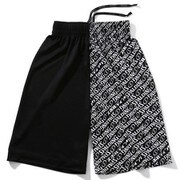 SJP200720 [ジュニア プラクティスパンツ ロゴグラフィック ブラック 160cm]