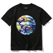 SJT200620 [ジュニア Tシャツ ウォーターマーブルボール ブラック/マルチ 150cm]