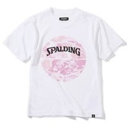 SJT200620 [ジュニア Tシャツ ウォーターマーブルボール ホワイト/ピンク 130cm]