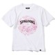 SJT200620 [ジュニア Tシャツ ウォーターマーブルボール ホワイト/ピンク 150cm]
