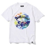 SJT200620 [ジュニア Tシャツ ウォーターマーブルボール ホワイト/マルチ 160cm]
