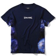 SJT200640 [ジュニア Tシャツ マーブルボール ネイビー 160cm]