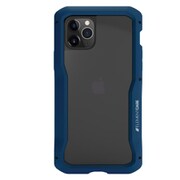 iPhone 11 Pro Max用 Element Case Vapor S 耐衝撃 アルミバンパーケース ブルー