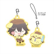 文豪ストレイドッグス×サンリオキャラクターズ アクリメトリー チャーム 江戸川乱歩×ポムポムプリン [キャラクターグッズ]