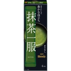 ブレンディ 抹茶一服 ミルクなし 4本