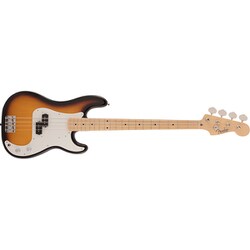 エレキベース Made in Japan Traditional 50s Precision Bass, Maple Fingerboard, 2-Color Sunburst
