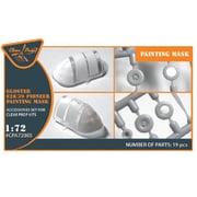 CPUA72005 グロスター E.28/39 パイオニア 塗装マスクシール クリアープロップ！用 [1/72スケール マスクシール]