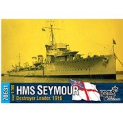 CS70631 英・嚮導駆逐艦シーモア・Eパーツ付き・1916 [1/700スケール レジンキット]