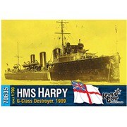 CS70635 英・G級駆逐艦ハーピー・Eパーツ付き・1909 [1/700スケール レジンキット]
