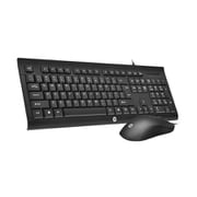日本語配列 有線キーボード＆マウスセット KM100