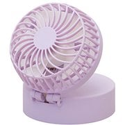 充電式パワフルモバイルファン iFan Shell S（アイファンシェル エス） パープル