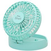 充電式パワフルモバイルファン iFan Shell L（アイファンシェル エル） ブルー